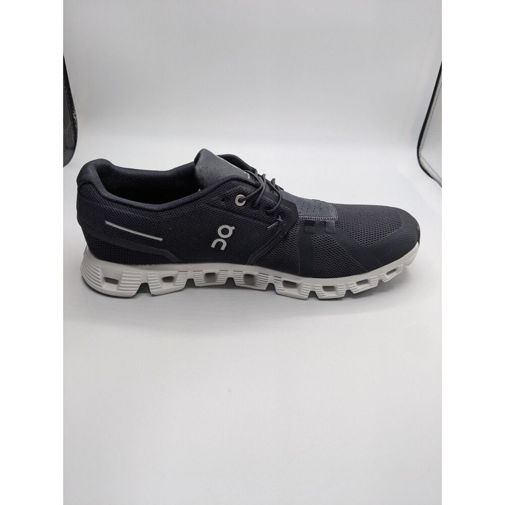 On Men's Cloud 5 Sneakers, Black/White, 11.5 Medium US - Picture 4 of 9